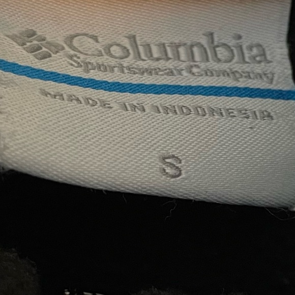 Columbia black zip up - Picture 3 of 3